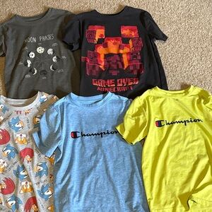 Kids' Assorted Graphic Tees - size 7/8